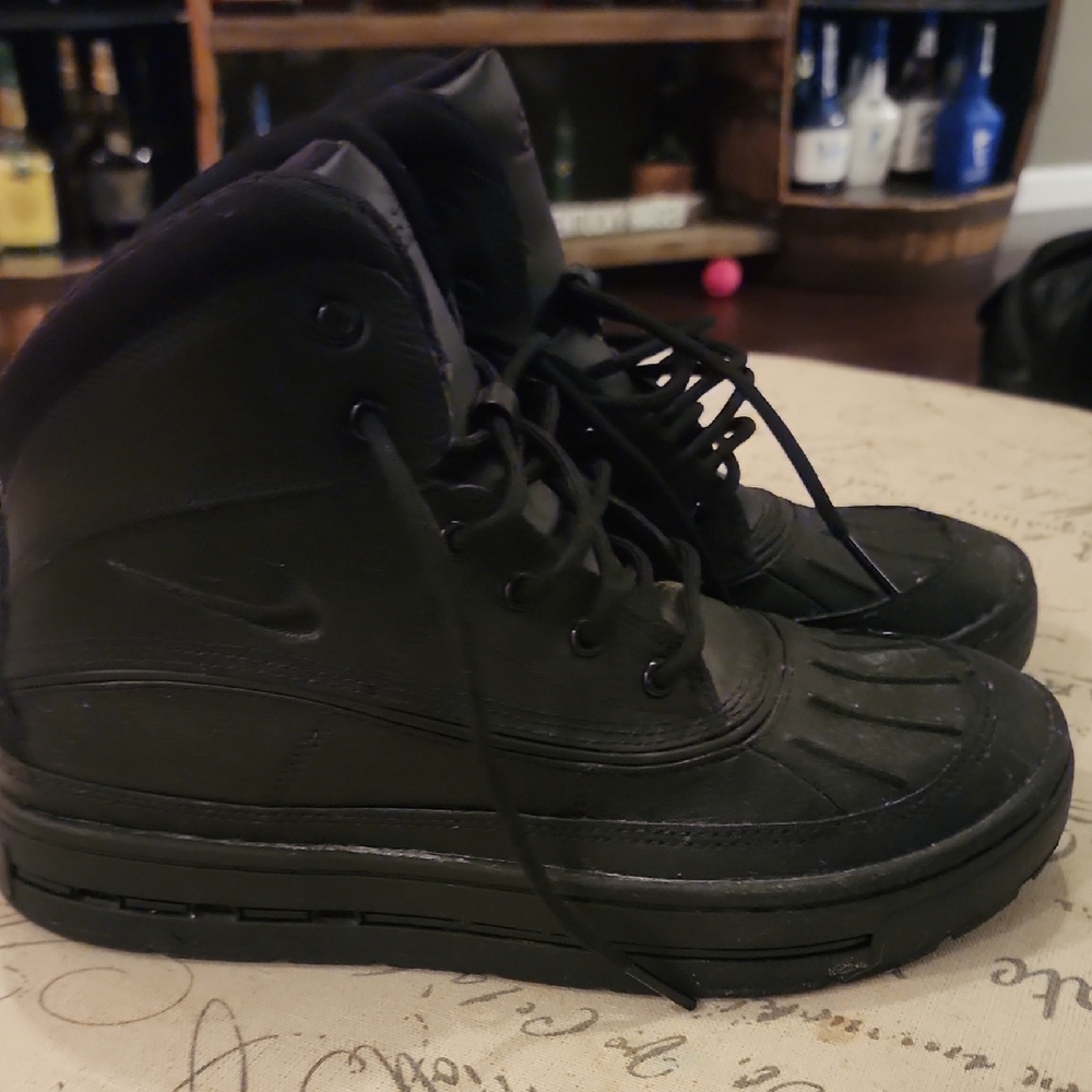 Nike Black Rain & Snow Boots High-Top
